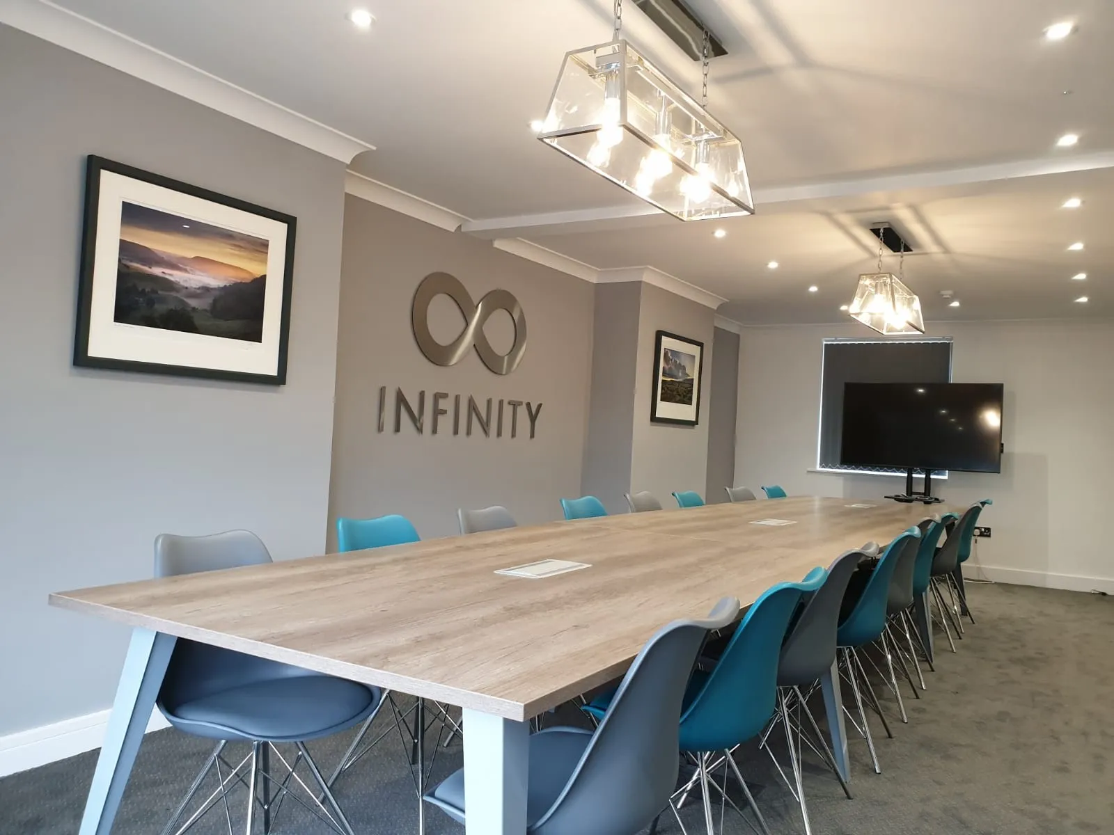 Staff meeting and training room at Infinity Dental Clinic, Leeds