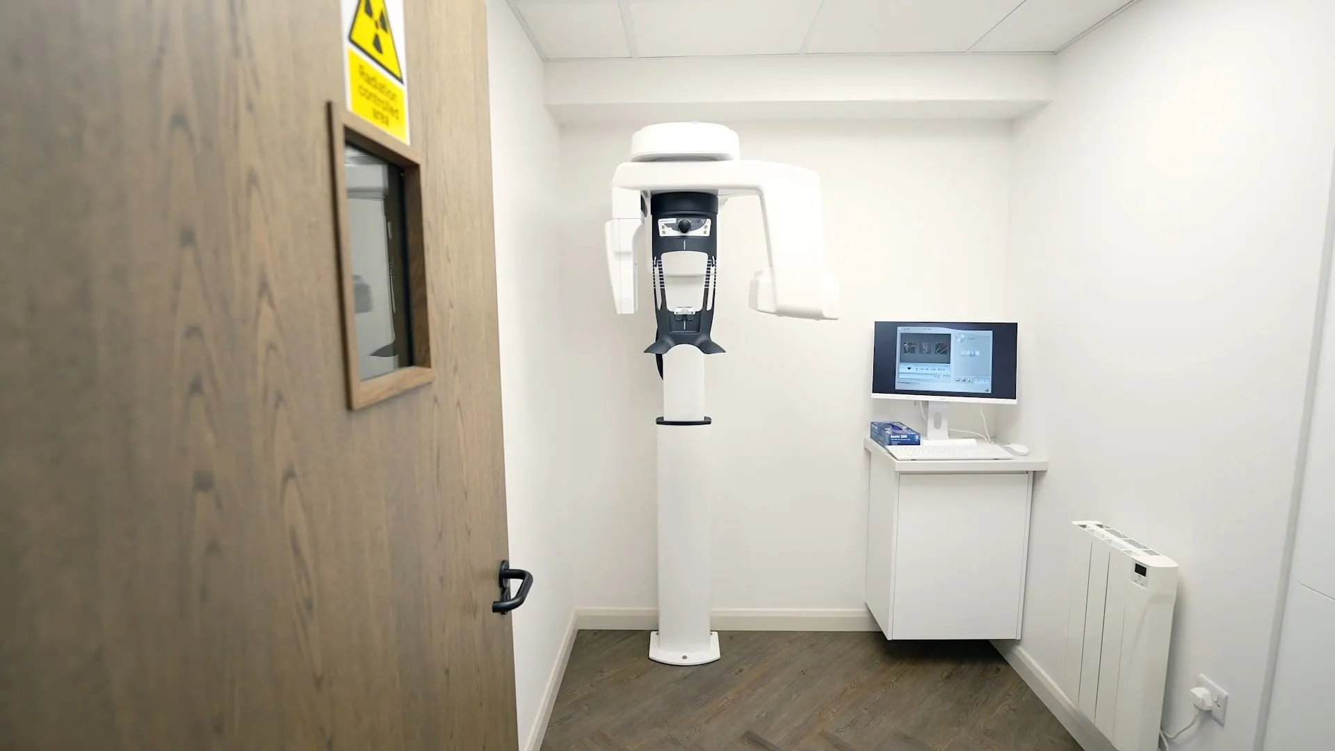 CBCT scanner room at Durham Dental Implant Suite