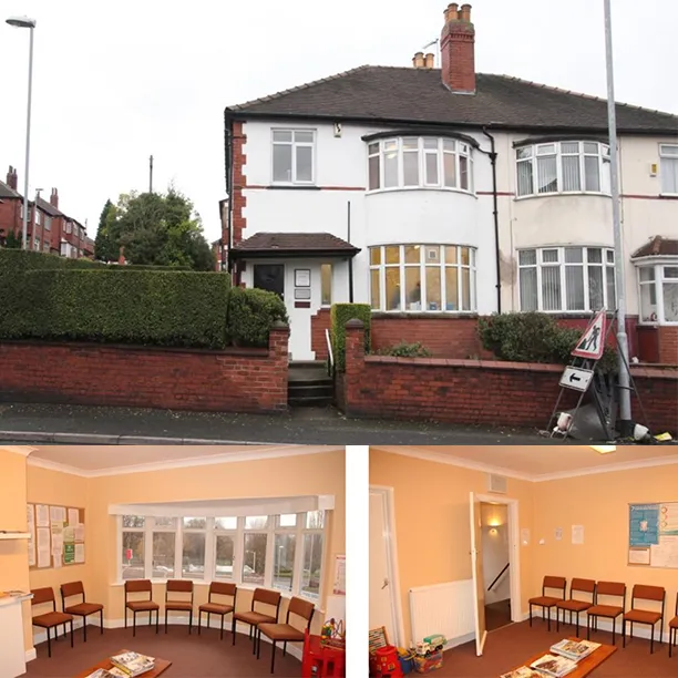Before the conversion: the Leeds property prior to becoming Infinity Dental Clinic